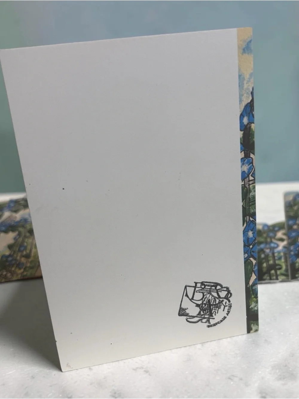 Morning Glory Archway – Blue Skies Garden Escape Greeting Cards Set of 5